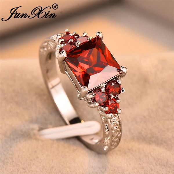 junxin princess square engagement rings for women men white gold filled royal blue purple red black zircon birthstone ring male, Slivery;golden
junxin princess square engagement rings for women men white gold filled royal blue purple red black zircon birthstone ring male, Slivery;golden