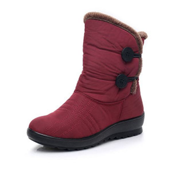 2020 wedges women's boots winter plus velvet warm cotton boots flat bottom non-slip tarpaulin short beef tendon snow, Black
2020 wedges women's boots winter plus velvet warm cotton boots flat bottom non-slip tarpaulin short beef tendon snow, Black