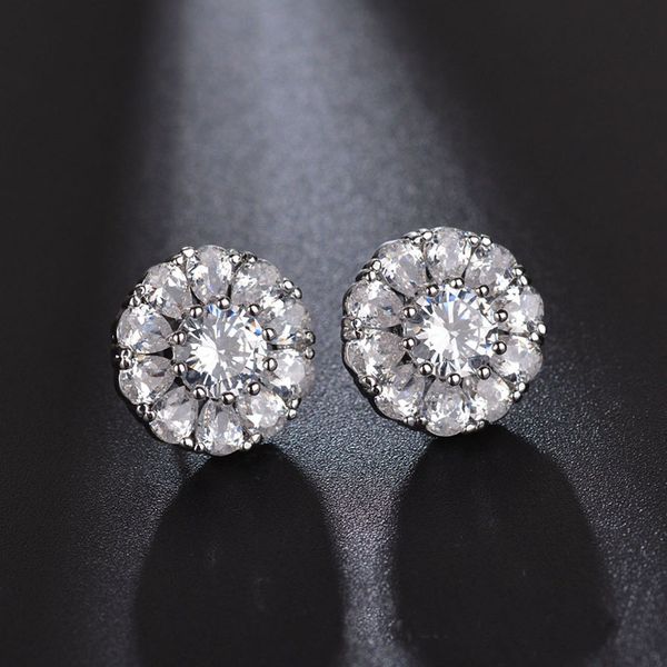 sparkling stud earrings for girls with cubic zircon stone white gold color fashion flower design earings, Golden;silver
sparkling stud earrings for girls with cubic zircon stone white gold color fashion flower design earings, Golden;silver
