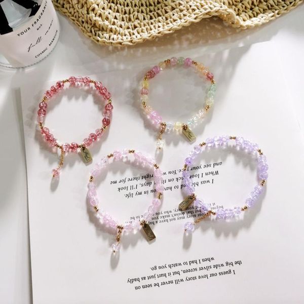 fashion candy color multi- crystal beaded charm bracelet & bangles for women chic metal sheets bracelet pendant jewelry, Golden;silver
fashion candy color multi- crystal beaded charm bracelet & bangles for women chic metal sheets bracelet pendant jewelry, Golden;silver
