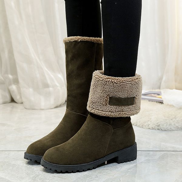 2020 new winter boots women warm plush women's boots square heels winter shoes women snow ladies ankle female, Black
2020 new winter boots women warm plush women's boots square heels winter shoes women snow ladies ankle female, Black