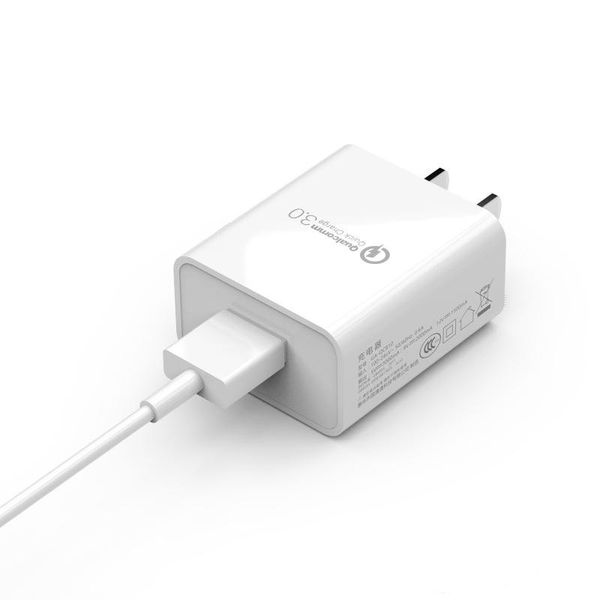 2019 3c certified qc3.0 fast charger 9v2a cell phone usb charger head suitable for smart and fast flash ing
2019 3c certified qc3.0 fast charger 9v2a cell phone usb charger head suitable for smart and fast flash ing