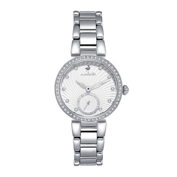 women's diamond watch fashion wrist watches for women with stainless stell strip band, 10 genuine diamonds, Slivery;brown
women's diamond watch fashion wrist watches for women with stainless stell strip band, 10 genuine diamonds, Slivery;brown