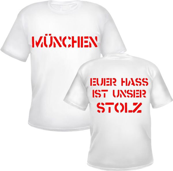 t-shirt - euer hass ist unser stolz - weiss / rot - ultras fans short sleeve hip hop tee t shirt tee light
t-shirt - euer hass ist unser stolz - weiss / rot - ultras fans short sleeve hip hop tee t shirt tee light