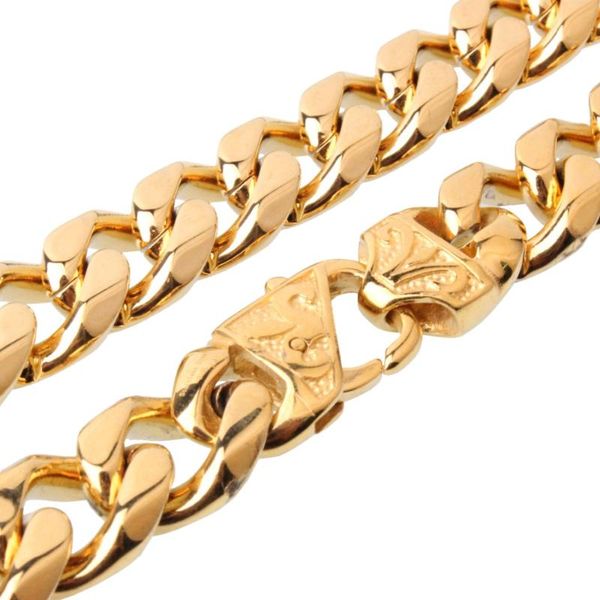 12mm cuban link chain men gold color stainless steel hiphop long/choker big chunky minimalist rapper necklace hip hop jewelry, Silver
12mm cuban link chain men gold color stainless steel hiphop long/choker big chunky minimalist rapper necklace hip hop jewelry, Silver