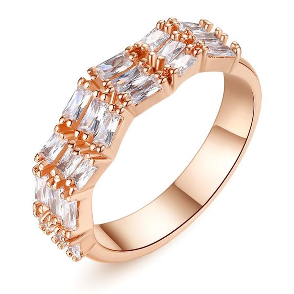 wedding rings seanlov fashion rose gold color geometric wave zircon finger for women engagement jewelry gift, Slivery;golden
wedding rings seanlov fashion rose gold color geometric wave zircon finger for women engagement jewelry gift, Slivery;golden