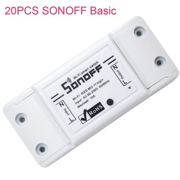 home automation modules 20pcs sonoff basic wifi switch diy 10a wireless remote switch light 220v wifi timer smart home work with
home automation modules 20pcs sonoff basic wifi switch diy 10a wireless remote switch light 220v wifi timer smart home work with