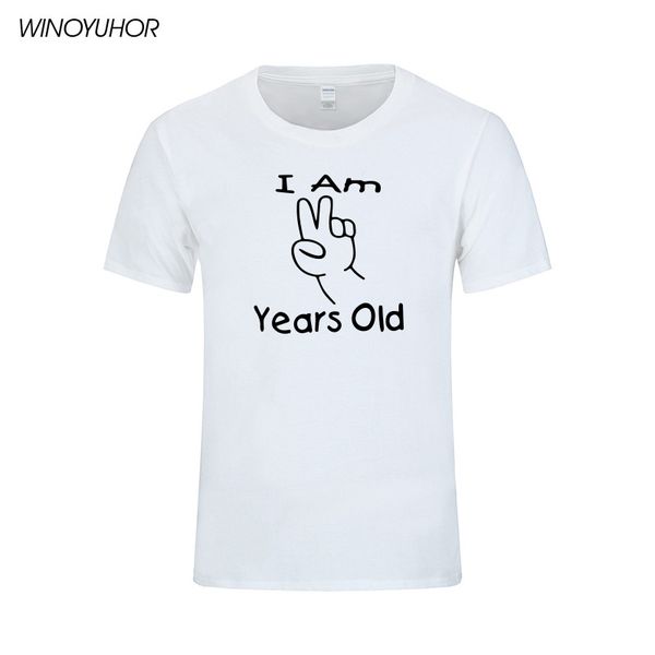i'm two years old funny printed tee shirts men summer fashion short sleeve crew neck t shirts cotton boy's birthday gift
i'm two years old funny printed tee shirts men summer fashion short sleeve crew neck t shirts cotton boy's birthday gift