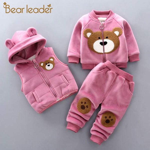 bear leader baby boys and girls clothing sets new fashion cartoon thick ouftits kids baby lovely clothes hooded vest three-piece, White
bear leader baby boys and girls clothing sets new fashion cartoon thick ouftits kids baby lovely clothes hooded vest three-piece, White