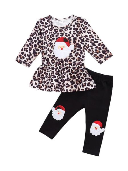 малыш baby girl рождественские наряды, с длинным рукавом санта leopard t-shirt top + эластичный пояс брюки set, White
малыш baby girl рождественские наряды, с длинным рукавом санта leopard t-shirt top + эластичный пояс брюки set, White