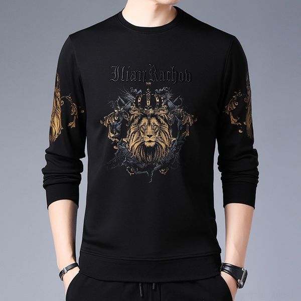 2020 new warm sweater men's long-sleeved fashion warm sweatersweater able t-shirt men's korean round neck plus velvet thickened ca, Black
2020 new warm sweater men's long-sleeved fashion warm sweatersweater able t-shirt men's korean round neck plus velvet thickened ca, Black