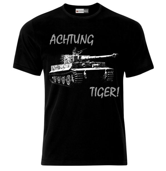 2019 short sleeve cotton man clothing achtung tiger german army tank panzer ww2 t-shirt fashion classic
2019 short sleeve cotton man clothing achtung tiger german army tank panzer ww2 t-shirt fashion classic