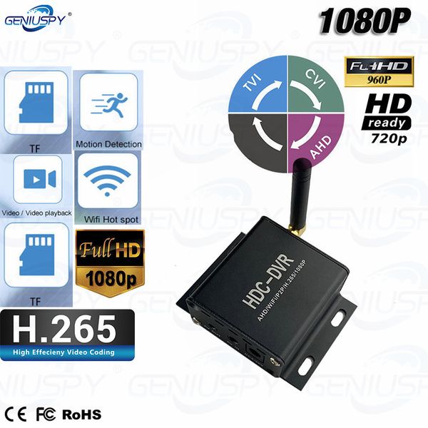 geniuspy 1ch mini ahd / tvi / cvi hdc dvr mdvr автомобиля использование wi-fi сетевая камера h.265 рекордер для 720p / 1080p камеры, Black;white
geniuspy 1ch mini ahd / tvi / cvi hdc dvr mdvr автомобиля использование wi-fi сетевая камера h.265 рекордер для 720p / 1080p камеры, Black;white
