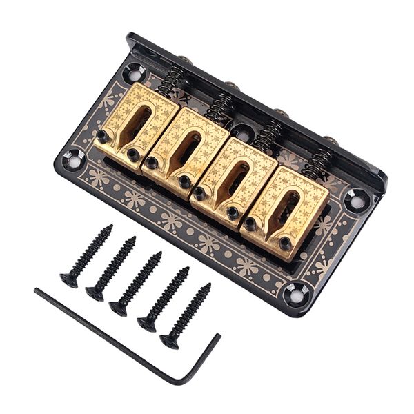 1 set 4-string guitar saddle bridge for cigar box guitar/bass guitar/ukulele accessory string space 14.1mm
1 set 4-string guitar saddle bridge for cigar box guitar/bass guitar/ukulele accessory string space 14.1mm