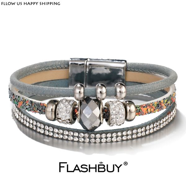 flashbuy простые браслеты для женщин многоцветный горный хрусталь бисер блестки wrap кожа bangles бижутерия подарок, Golden;silver
flashbuy простые браслеты для женщин многоцветный горный хрусталь бисер блестки wrap кожа bangles бижутерия подарок, Golden;silver