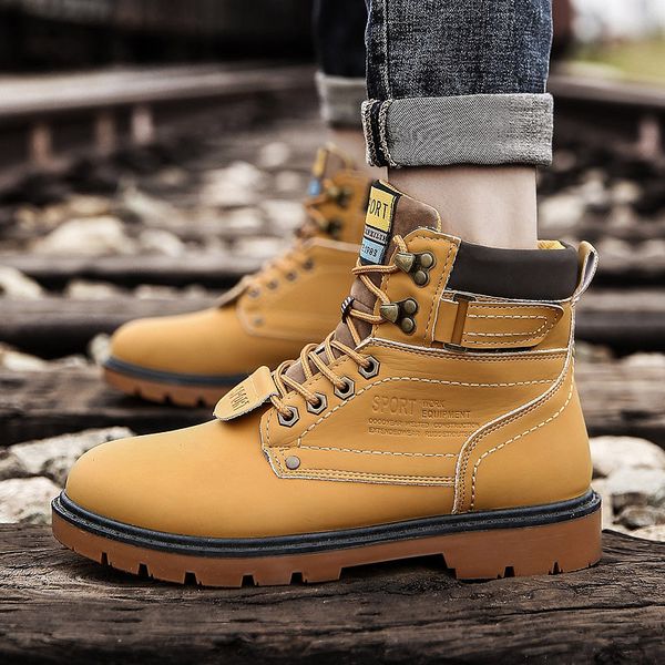 boots fashion winter men's warm working lace up male ankle round toe mens shoes 068, Black
boots fashion winter men's warm working lace up male ankle round toe mens shoes 068, Black