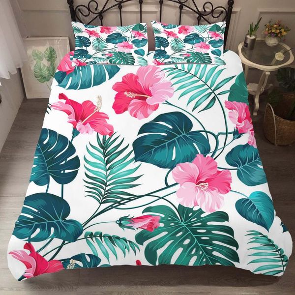 bed linen home textile bedding clothes tropical flowers printed for with pillowcases king sinlge size
bed linen home textile bedding clothes tropical flowers printed for with pillowcases king sinlge size