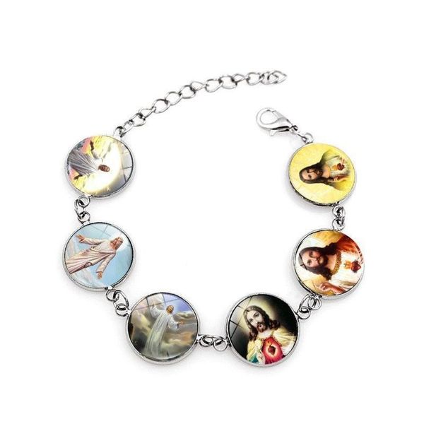 charm bracelets bracelet accessories christian jesus time gem crystal jewelry jewellery for women, Golden;silver
charm bracelets bracelet accessories christian jesus time gem crystal jewelry jewellery for women, Golden;silver