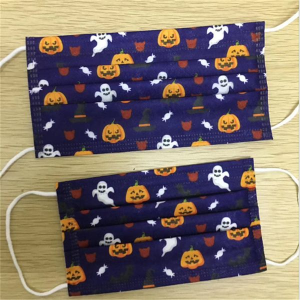 disposable disposible face masks kids adults 3 layers non-woven facemasks hallooween pumpkin ghost pattern cartoon party mouth masks e9304, Blue
disposable disposible face masks kids adults 3 layers non-woven facemasks hallooween pumpkin ghost pattern cartoon party mouth masks e9304, Blue