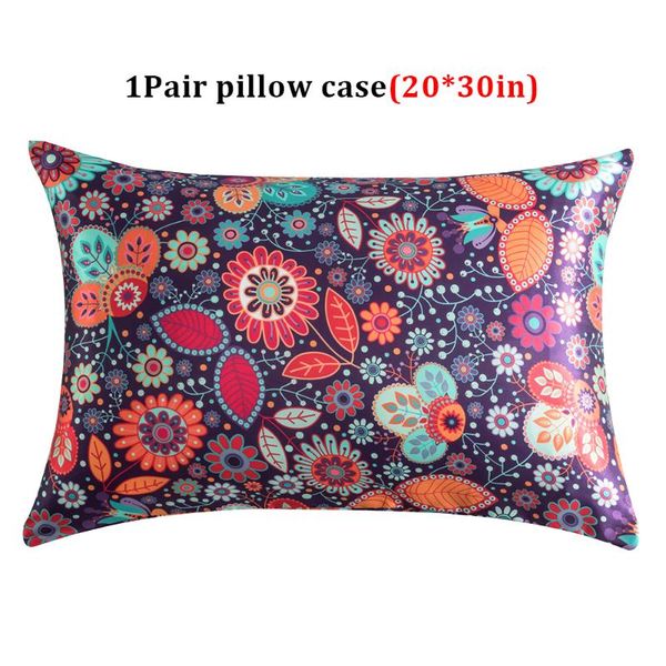 1pair comfortable floral print home l sleeping bedding decor for hair satin pillowcase silky zipper easy clean pillow case
1pair comfortable floral print home l sleeping bedding decor for hair satin pillowcase silky zipper easy clean pillow case