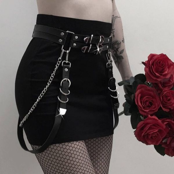 gothic punk faux leather belt metal chain ring waist strap street dance decor rock hip hop ring chain belt 2020 fashion new, Black;brown
gothic punk faux leather belt metal chain ring waist strap street dance decor rock hip hop ring chain belt 2020 fashion new, Black;brown