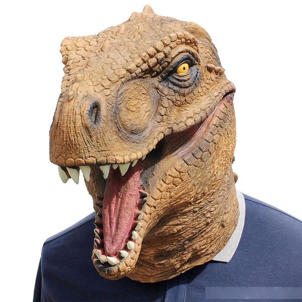 1 pc halloween mask fancy emulsion dress party props dinosaur headgear head cover for men and women (dinosaur
1 pc halloween mask fancy emulsion dress party props dinosaur headgear head cover for men and women (dinosaur