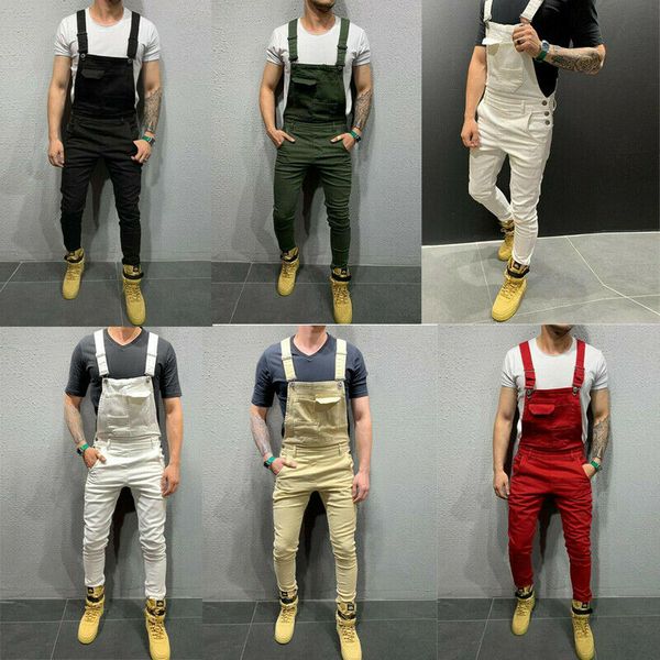men's tracksuits fashion men overalls jumpsuit sleeveless long trousers slim fit pants skinny jeans causa male pockets suits clothesl, Gray
men's tracksuits fashion men overalls jumpsuit sleeveless long trousers slim fit pants skinny jeans causa male pockets suits clothesl, Gray