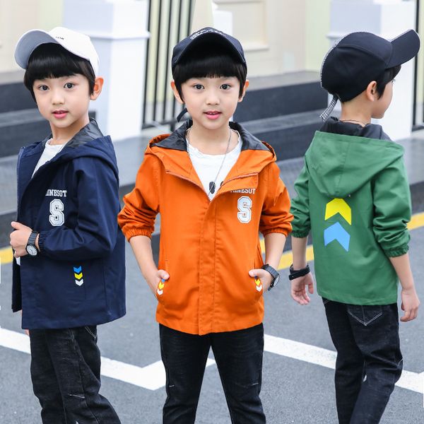 children autumn hooded jakcets 2020 korean-style boys' mid-length printed letter trench coat kids fashion clothes, Blue;gray
children autumn hooded jakcets 2020 korean-style boys' mid-length printed letter trench coat kids fashion clothes, Blue;gray
