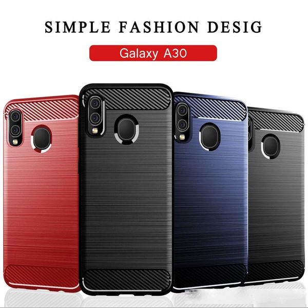 100pcs case for samsung a30 soft silicone brushed carbon fiber bumper cover rugged coque for samsung a30 case phone funda (p828
100pcs case for samsung a30 soft silicone brushed carbon fiber bumper cover rugged coque for samsung a30 case phone funda (p828