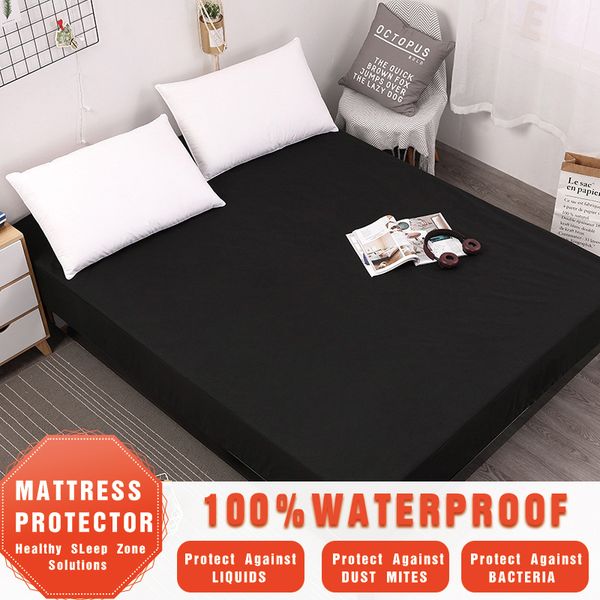 elastic soild color white mattress cover pad waterproof mattress protector anti-mite fitted bed sheet linens (no pillowcase)
elastic soild color white mattress cover pad waterproof mattress protector anti-mite fitted bed sheet linens (no pillowcase)