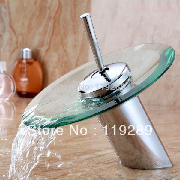 bathroom sink faucets waterfall faucet chrome finish basin mixer tap . glass xp-003
bathroom sink faucets waterfall faucet chrome finish basin mixer tap . glass xp-003