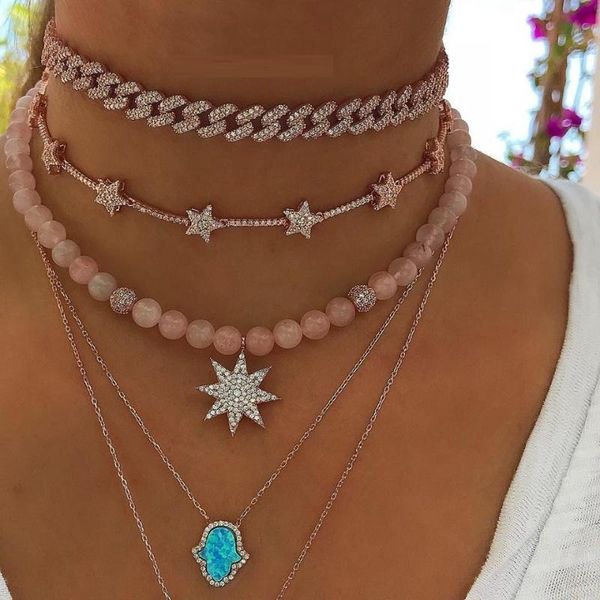 38cm rose gold color full cz miami cuban link chain sparking bling women hip hop bling choker chain necklace, Silver
38cm rose gold color full cz miami cuban link chain sparking bling women hip hop bling choker chain necklace, Silver
