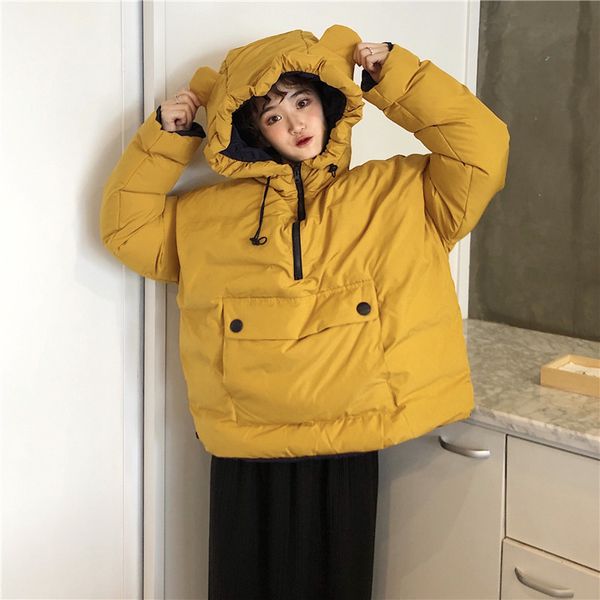 women pullover hoodies parkas hooded jacket sweatshirts casual outwear overcoat lovely with bears ears drop shipping, Black
women pullover hoodies parkas hooded jacket sweatshirts casual outwear overcoat lovely with bears ears drop shipping, Black