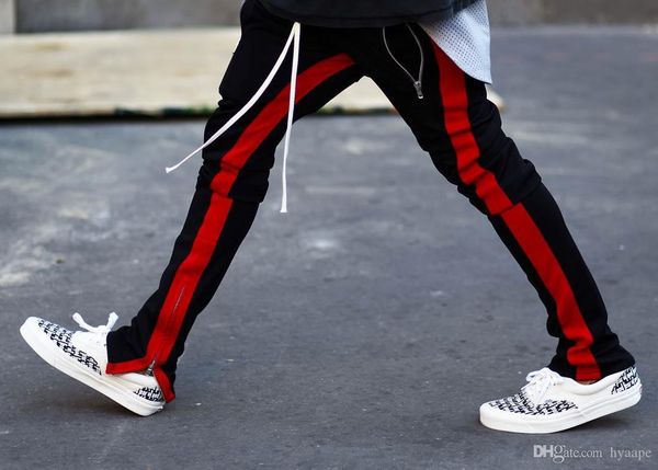 оптовая мужская sides молнии брюки lover hip hop fear of god мода sweatpants red bottoms justin bieber бегуны брюки streetwear, Black
оптовая мужская sides молнии брюки lover hip hop fear of god мода sweatpants red bottoms justin bieber бегуны брюки streetwear, Black