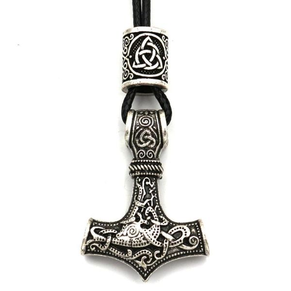 norse thor hammer pendant mjolnir amulet jewelery viking wicca talisman runes beads protection mens necklaces dropship suppliers, Silver
norse thor hammer pendant mjolnir amulet jewelery viking wicca talisman runes beads protection mens necklaces dropship suppliers, Silver