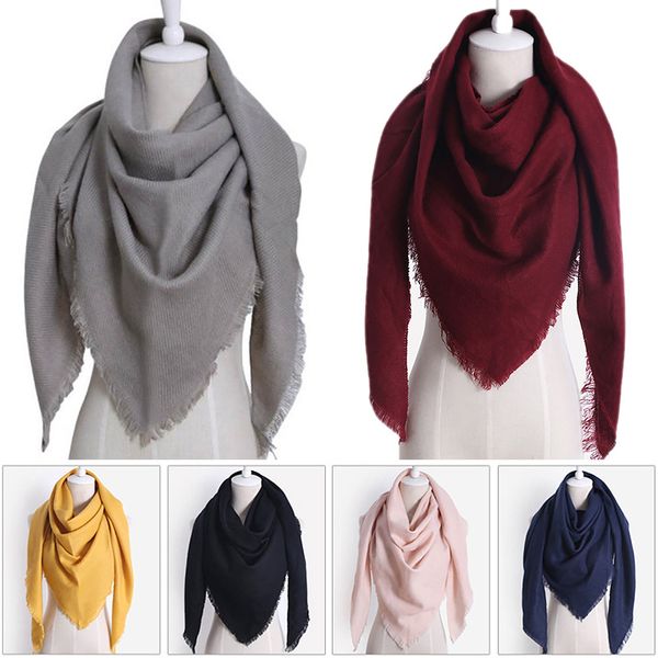 new fashion autumn winter warm triangle scarf for women shawl cashmere solid scarves blanket shawls scarf female, Blue;gray
new fashion autumn winter warm triangle scarf for women shawl cashmere solid scarves blanket shawls scarf female, Blue;gray