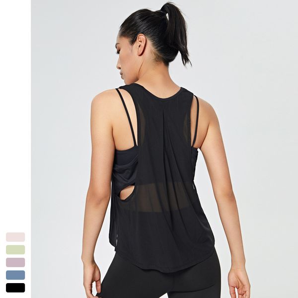 women sleeveless yoga shirt mesh hollow out yoga fitness sport t-shirt quick dry gym workout vest running clothing, White;red
women sleeveless yoga shirt mesh hollow out yoga fitness sport t-shirt quick dry gym workout vest running clothing, White;red