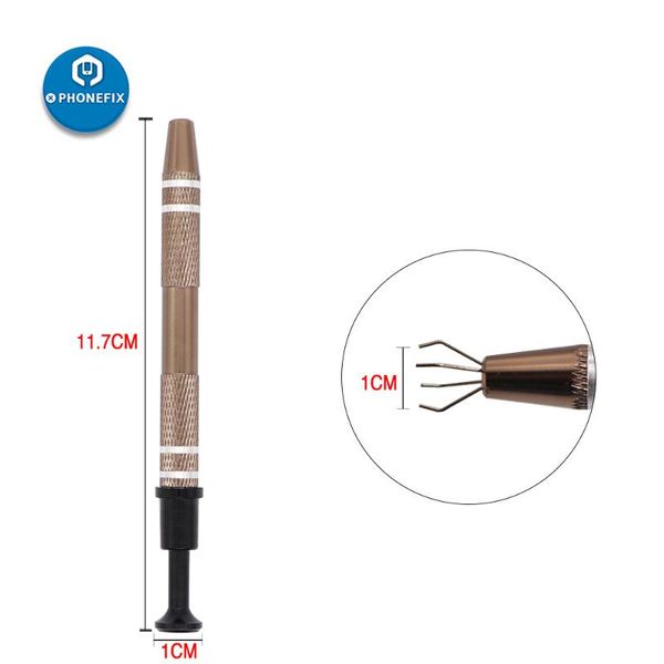 1pc four claw repair parts ic chip pick up tool electronic component metal grabber bga chip picker patch ic suck pen hand tools
1pc four claw repair parts ic chip pick up tool electronic component metal grabber bga chip picker patch ic suck pen hand tools