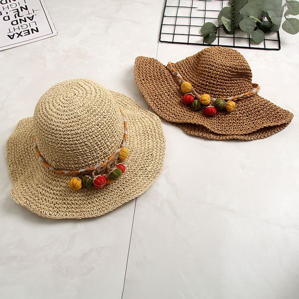 h7454 women sunhat female outdoor sunscreen straw cap pumpkin strap japanese all-match beach sunshade sun protection casual hat, Blue;gray
h7454 women sunhat female outdoor sunscreen straw cap pumpkin strap japanese all-match beach sunshade sun protection casual hat, Blue;gray