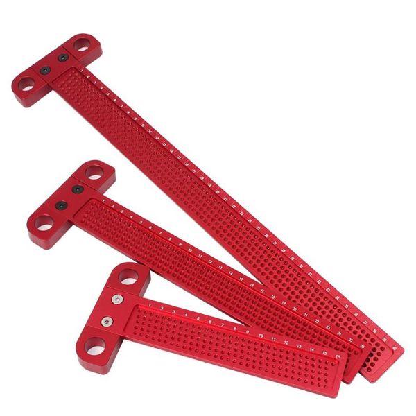 400mm t-type ruler aluminum alloy woodworking scribe ruler hole scribing marking gauge carpenter crossed measuring tools
400mm t-type ruler aluminum alloy woodworking scribe ruler hole scribing marking gauge carpenter crossed measuring tools