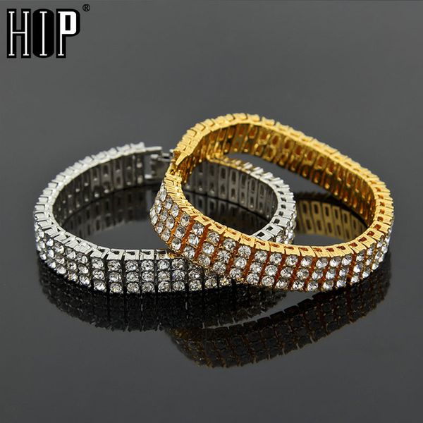 hip hop 3 row iced out cubic zirconia bracelet bling tennis chain bracelets rhinestone women men cz link chain for men jewelry, Black
hip hop 3 row iced out cubic zirconia bracelet bling tennis chain bracelets rhinestone women men cz link chain for men jewelry, Black