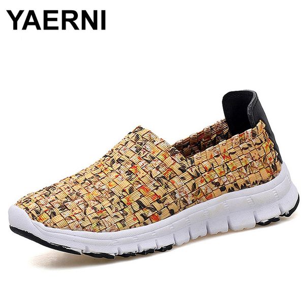 yaerni women flats summer casual shoes breathable female woven shoes slip on ladies loafers handmade size 35-41, Black
yaerni women flats summer casual shoes breathable female woven shoes slip on ladies loafers handmade size 35-41, Black