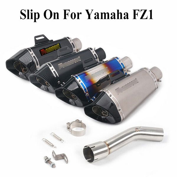 for fz1 motorcycle exhaust system pipe muffler tips slip on connecting middle link pipe dirt bike exhasut escape
for fz1 motorcycle exhaust system pipe muffler tips slip on connecting middle link pipe dirt bike exhasut escape