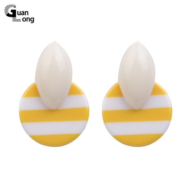 dangle & chandelier guanlong fashion big geometric circle drop earrings women black white stripe acrylic earring multi-color korea jewelry, Silver
dangle & chandelier guanlong fashion big geometric circle drop earrings women black white stripe acrylic earring multi-color korea jewelry, Silver