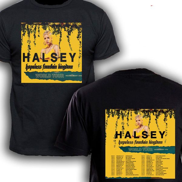limited halsey hopless fountain kingdom tour dates 2017 black t-shirt size s-5xlfashion summer tee
limited halsey hopless fountain kingdom tour dates 2017 black t-shirt size s-5xlfashion summer tee
