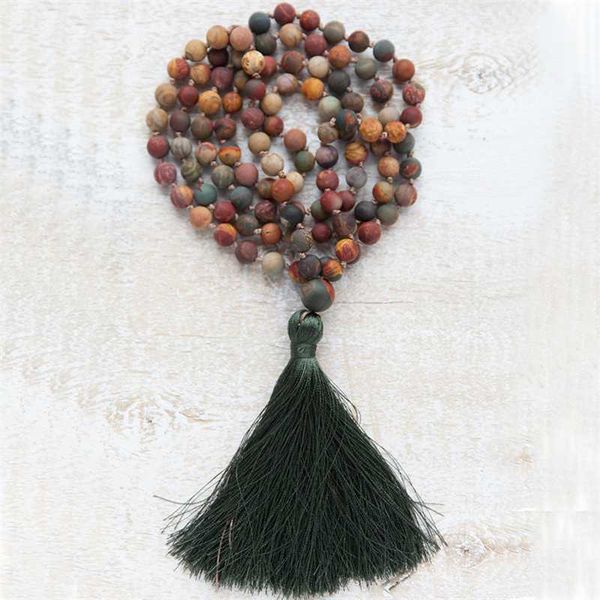 chains long tassel necklaces for women men picasso j-asper mala necklace 108 beads knotted boho jewelry gift, Silver
chains long tassel necklaces for women men picasso j-asper mala necklace 108 beads knotted boho jewelry gift, Silver