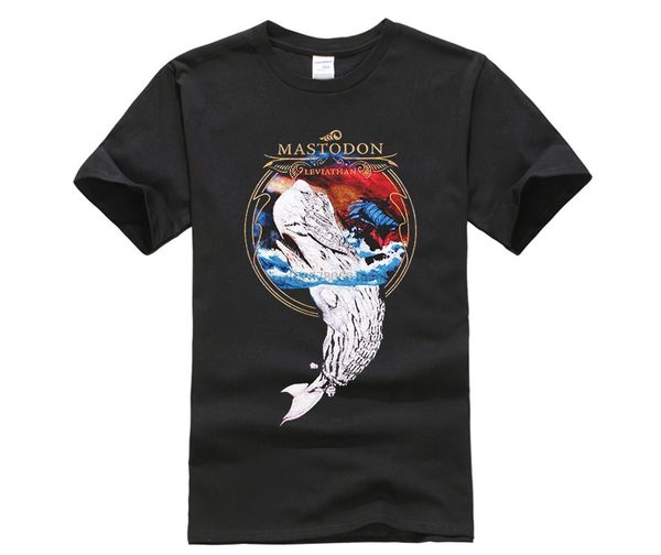 mastodon mens leviathan t-shirt black cotton for men cotton casual shirt black mens print t shirt mens white