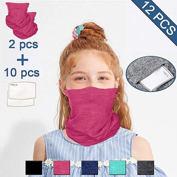 12pcs kids windproof bandana scarf dust mask sports protection face mask+filters bandanas turban hand band magic scarves, Blue;gray
12pcs kids windproof bandana scarf dust mask sports protection face mask+filters bandanas turban hand band magic scarves, Blue;gray