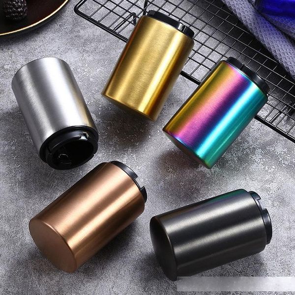 new creative stainless steel automatic push type beer bottle caps openers bar kitchen tools ktv accessaries
new creative stainless steel automatic push type beer bottle caps openers bar kitchen tools ktv accessaries