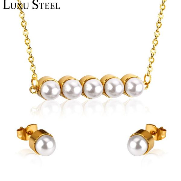 luxusteel imitation pearl pendant necklace aretes stud earrings gold round ball chains necklace bijoux party wholesale gift, Silver
luxusteel imitation pearl pendant necklace aretes stud earrings gold round ball chains necklace bijoux party wholesale gift, Silver